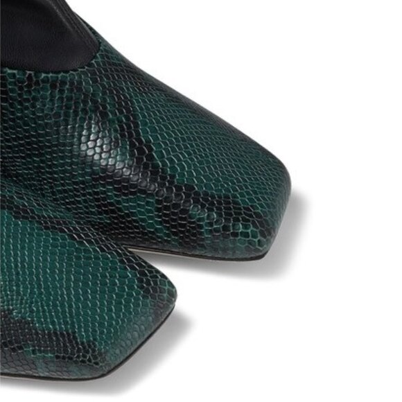 JIMMY CHOO Myka 85mm Leather Boot - Picture 4 of 17